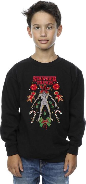 Actual product image Netflix Boys Stranger Things Christmas Demogorgon Sweatshirt (152, 158)