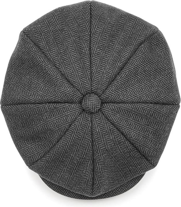 Actual product image Beechfield Heritage Baker Boy peaked cap (L)