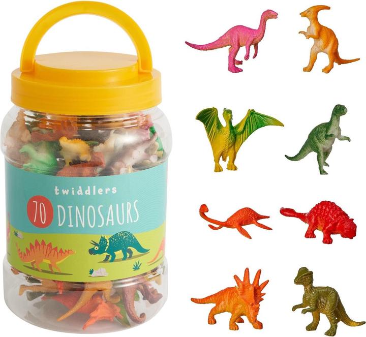 Actual product image The twiddlers Mini dinosaur set