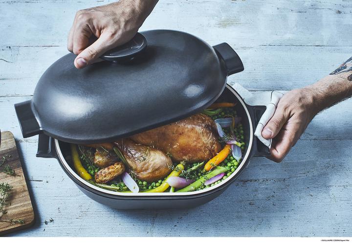 Produktbild Emile Henry Delight Schmortopf oval (Bräter + Schmortopf, Keramik)