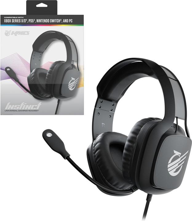 Immagine prodotto KMD - Instinct Universal Headset - Black (Cablato)