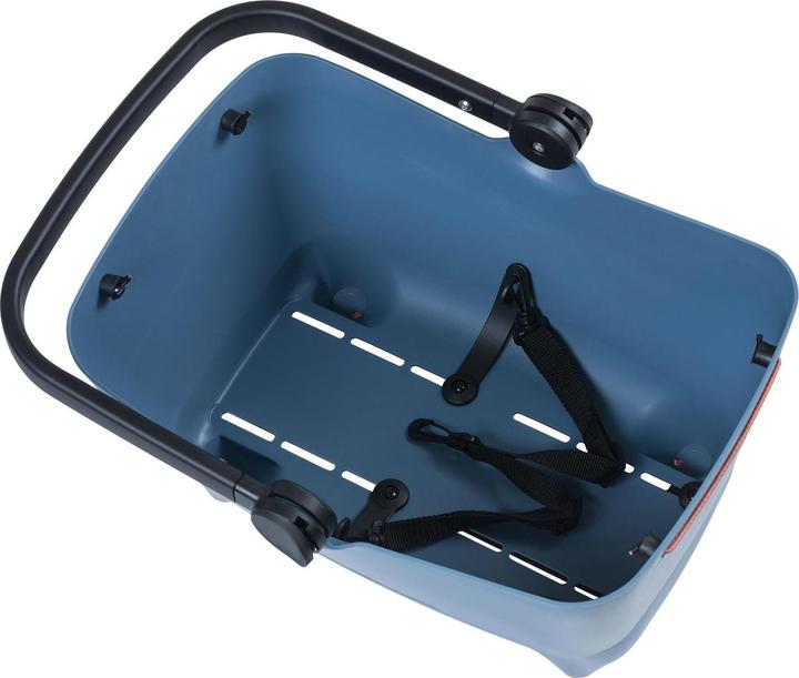 Actual product image Basil Buddy dog bicycle basket for luggage carrier (28 l)