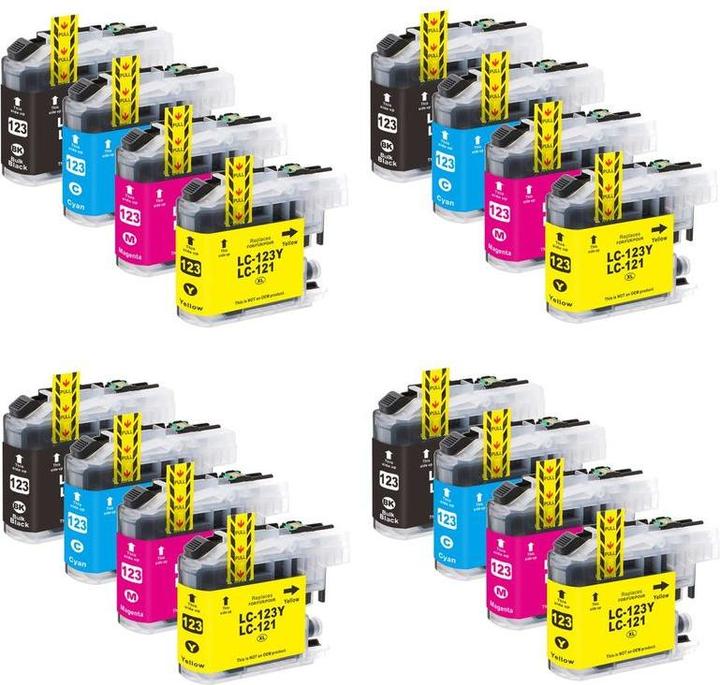 Immagine prodotto Hermex Cartuccia d'inchiostro compatibile XL per Brother MFC-J6520DW (M, FC, C, Y)