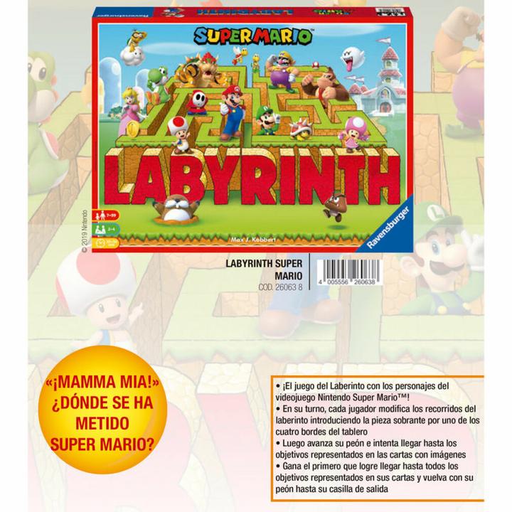 Immagine prodotto Ravensburger Labirinto di Super Mario (Francese, Italiano, Tedesco, Olandese, Inglese, Portoghese)