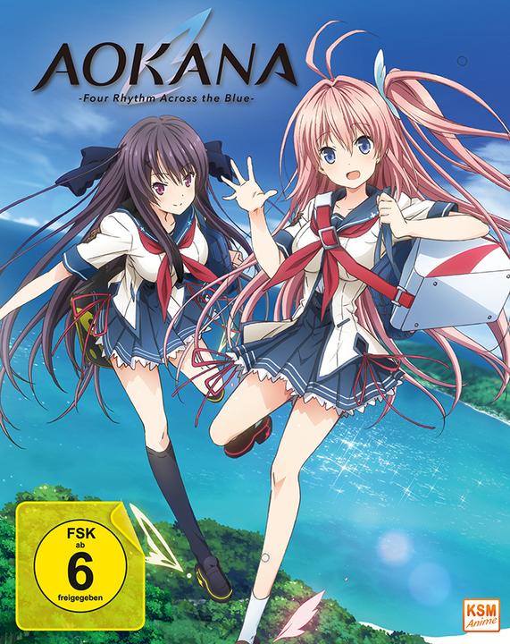 Produktbild Aokana - Four Rhythm Across the Blue - Gesamtedition: Ep.01-12 (2 Blu-rays) (Blu-ray, 2020, Deutsch, Japanisch)