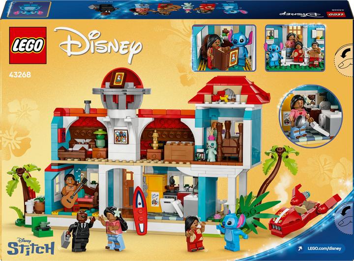 Image du produit LEGO La maison de plage de Lilo et Stitch (43268, LEGO Disney)