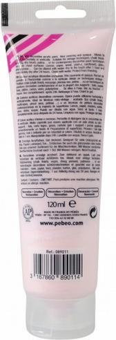 Immagine prodotto Pebeo Decocrème Colore acrilica opaco (Rosa fatata, 120 ml)