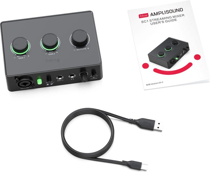 Image du produit Fifine SC1 (USB, jack 6.3mm, Jack 3.5mm)