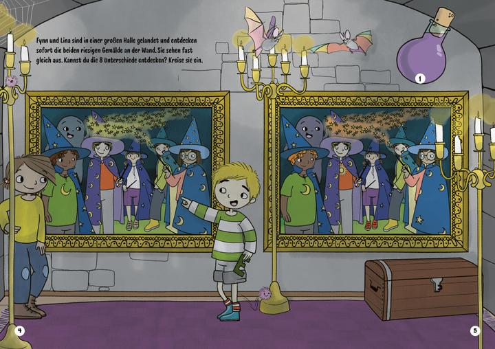 Actual product image Die Rätsel-Knacker - Das Geheimnis der magischen Schule (German, Lucie Göpfert, 2023)