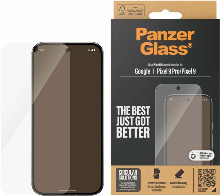 Image du produit PanzerGlass Ultra-Wide Fit (1 pièce(s), Google Pixel 9, Google Pixel 9 Pro Fold)