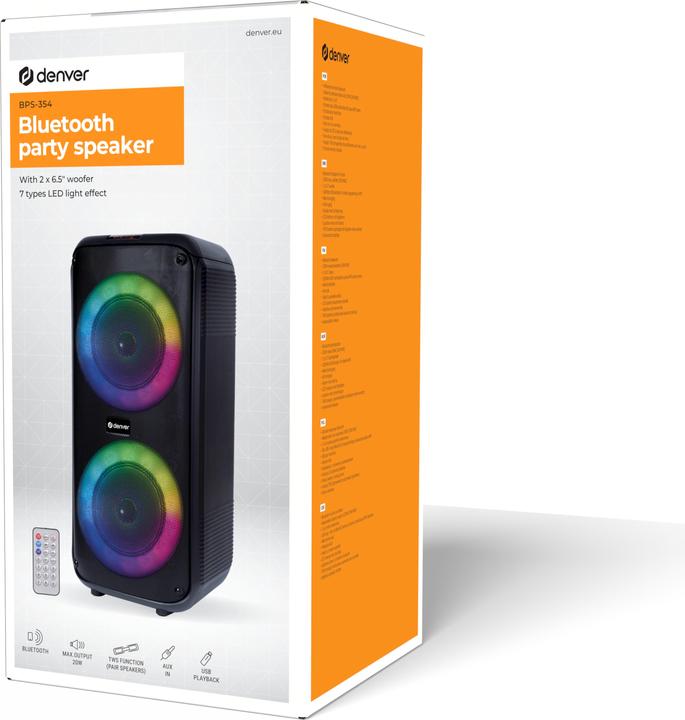Image du produit Denver BPS-354 (4 h, Fonctionnement sur batterie)
