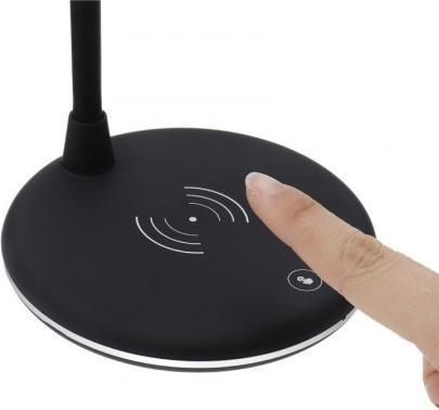Produktbild PhoneLook 3-in-1-Nachttischlampe mit Lautsprecher, kabelloser Aufladung Wireless Charging