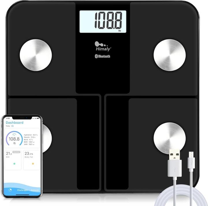Himaly Körperfettwaage (180 kg)