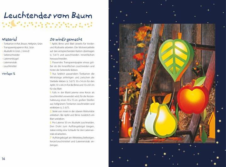 Produktbild Wir basteln Laternen (Deutsch, Anita Scheiner, Caroline Hofman, Andrea Küssner-Neubert, Elke Fox, 2022)