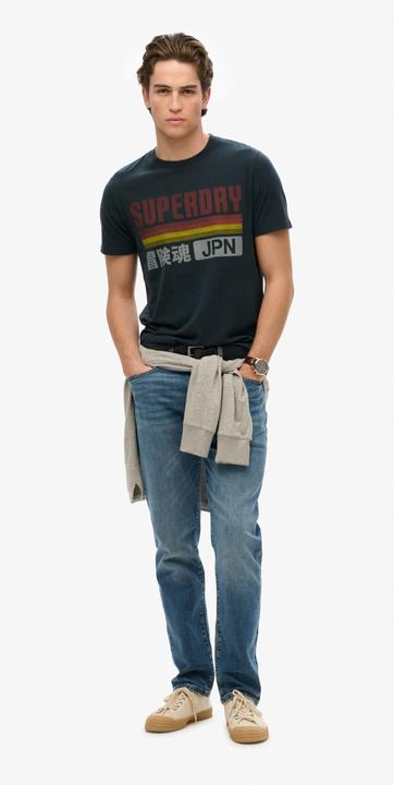 Image du produit Superdry T-shirt à rayures décontracté Japan (M)