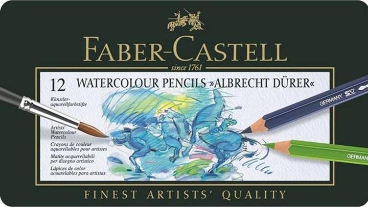 Actual product image Faber-Castell Watercolour pencil Albrecht Dürer (Multicoloured, 12 x)