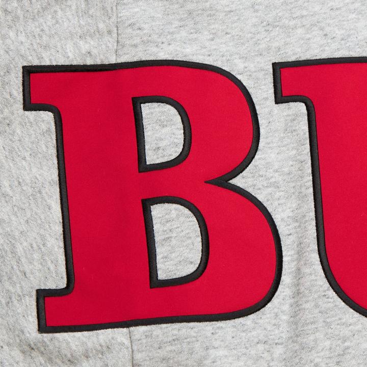 Produktbild Mitchell & Ness SATIN Fleece Pullover Chicago Bulls - L (L)