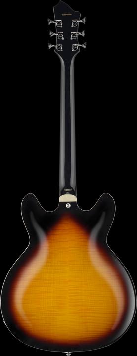 Produktbild Hagstrom E-Gitarre, Super Viking, Tobacco Sunburst (Halbakustik Gitarre)