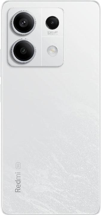 Actual product image Xiaomi Redmi Note 13 5G (256 GB, Arctic White, 6.67", Hybrid Dual SIM, 108 Mpx, 5G)