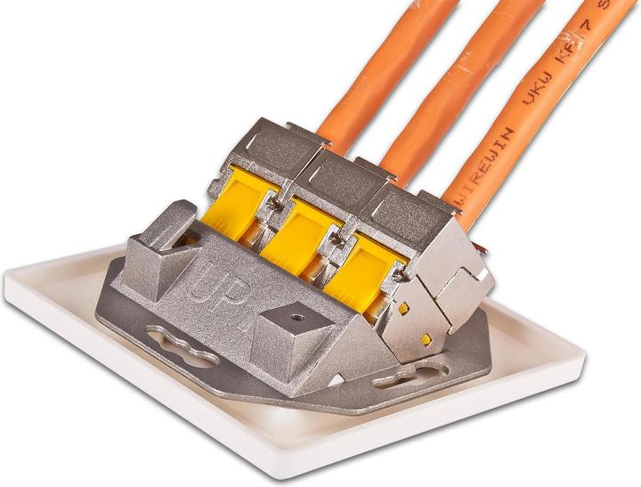 Actual product image Wirewin Keystone module Cat.6A STP EA 12 pieces (Keystone module)