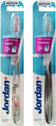 Jordan Individual Reach Toothbrush Average 2Pcs. (2 x)