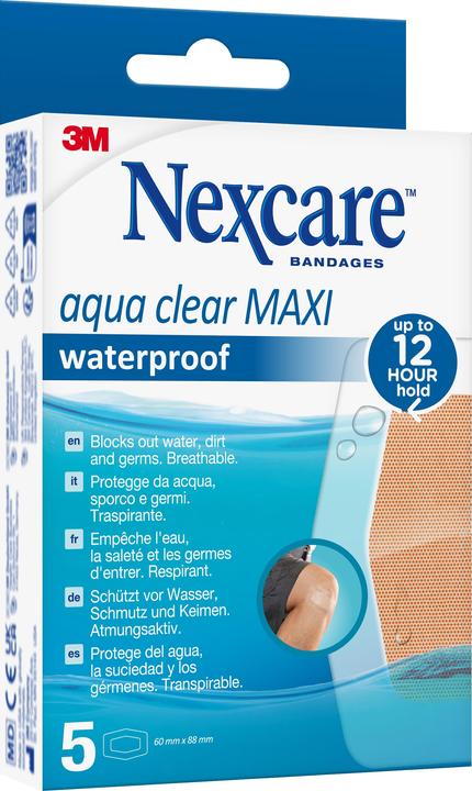 Produktbild Nexcare Aqua Clear MAXI Waterproof Pflaster (5 x)
