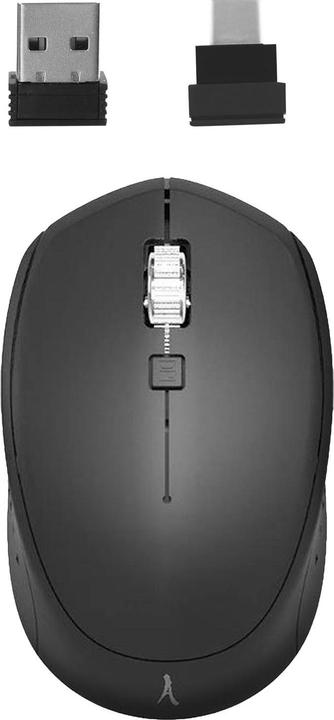 Actual product image Akashi Wireless mouse + USB-C and USB adapter (Wireless)