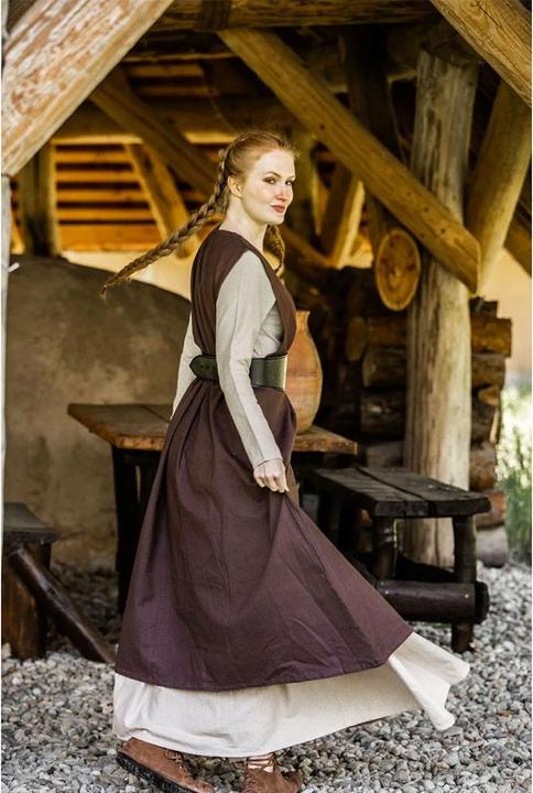 Produktbild Carbone Mittelalterliches Überkleid Gerda, dunkelbraun (M)