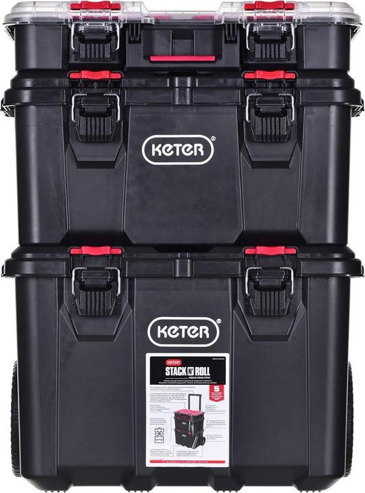 Actual product image Keter Stack n Roll (3 pieces)