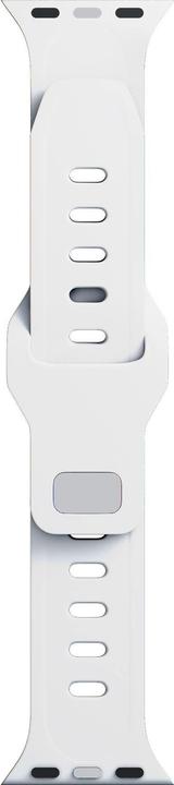 Immagine prodotto 3MK Cinturino in silicone biały/white dla Apple Watch 42/44/45/49mm (Silicone, Acciaio inossidabile)