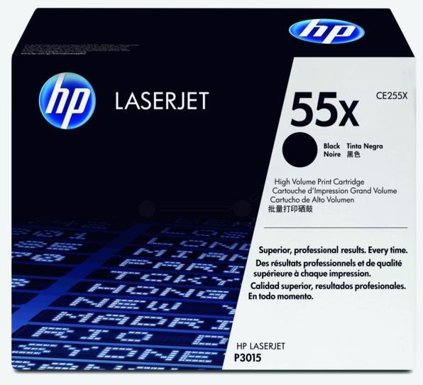 Produktbild HP Toner LaserJet CE255XC black, 55X - CONTRACT