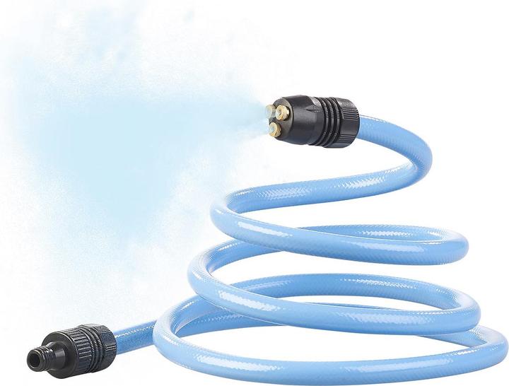 Immagine prodotto Royal Gardineer Tubo flessibile con spruzzatore d'acqua a collo d'oca per il raffreddamento evaporativo (1.90 m)