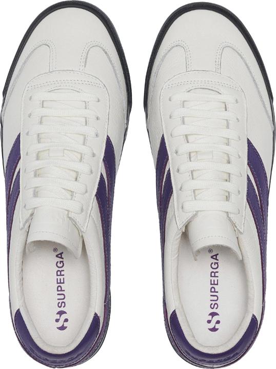 Actual product image Superga Unisex Adult 4834 Club S Swallow Contrast Detail Vegan Leather Trainers (38)