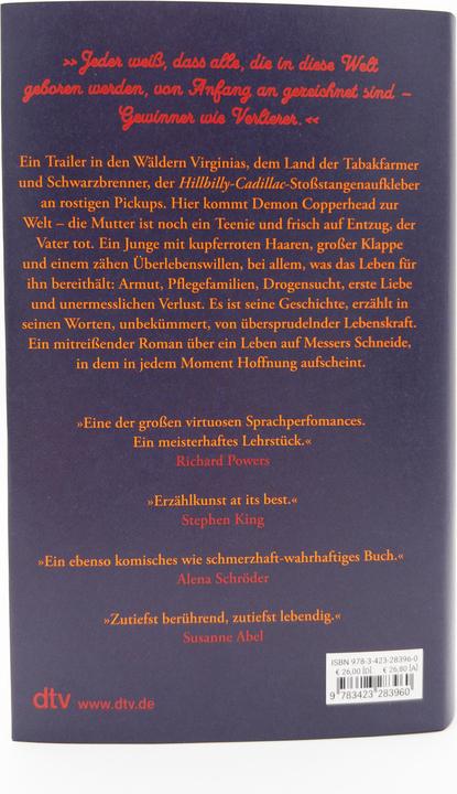 Image du produit Demon Copperhead (Allemand, Barbara Kingsolver, Dirk van Gunsteren, 2024)