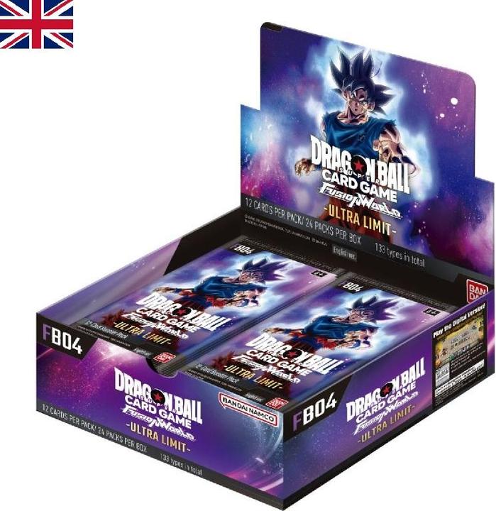 Dragon Ball Fusion World 04 Booster Box FB04 EN (English, Booster display)