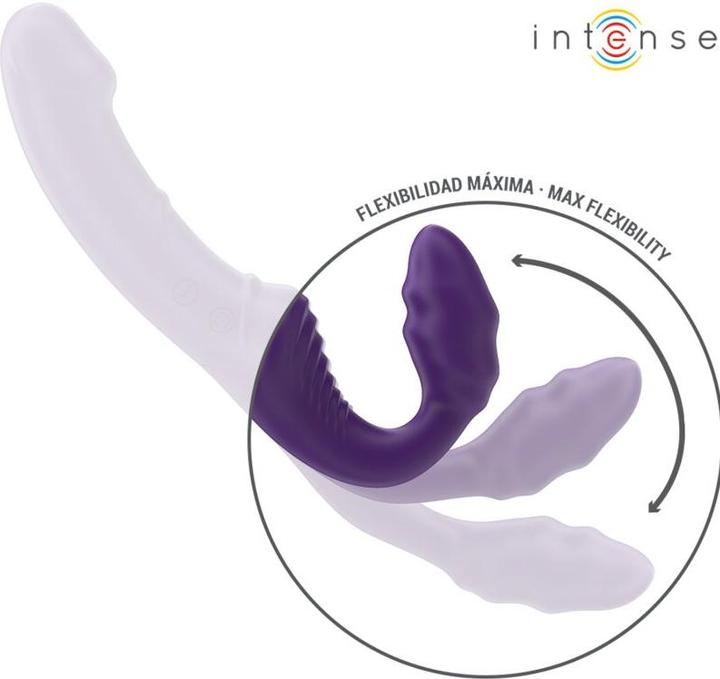 Immagine prodotto Intense Jill Doppelvibrator 20 cm Lila Fernbedienung