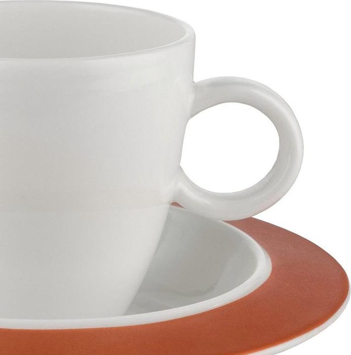 Image du produit Alessi Bavero de moka Supérieurs et soucoupes en cuivre (100 ml)