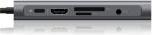 Produktbild Icy Box IB-DK4040-CPD - USB Type-C mini Dock PD (USB-C, 10 Ports)