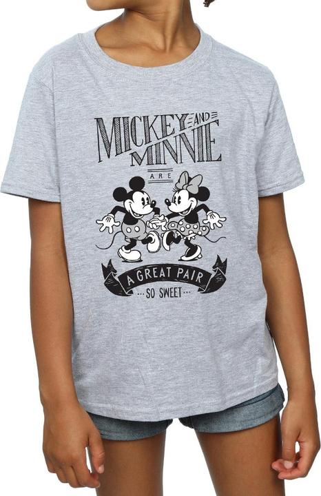 Image du produit Disney - T-shirt MICKEY AND MINNIE MOUSE GREAT PAIR - Fille (140, 146)