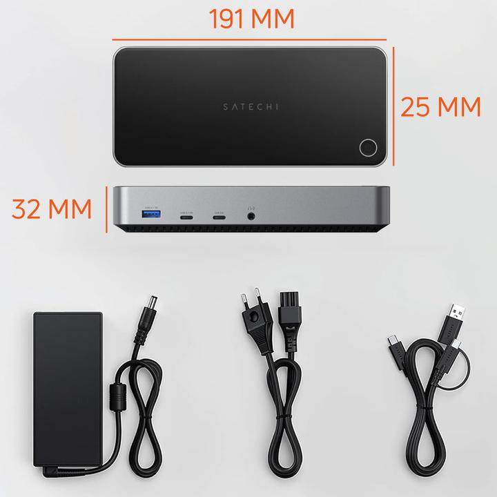Image du produit Satechi ST-D4KTM-EU (USB-C, 11 Ports)