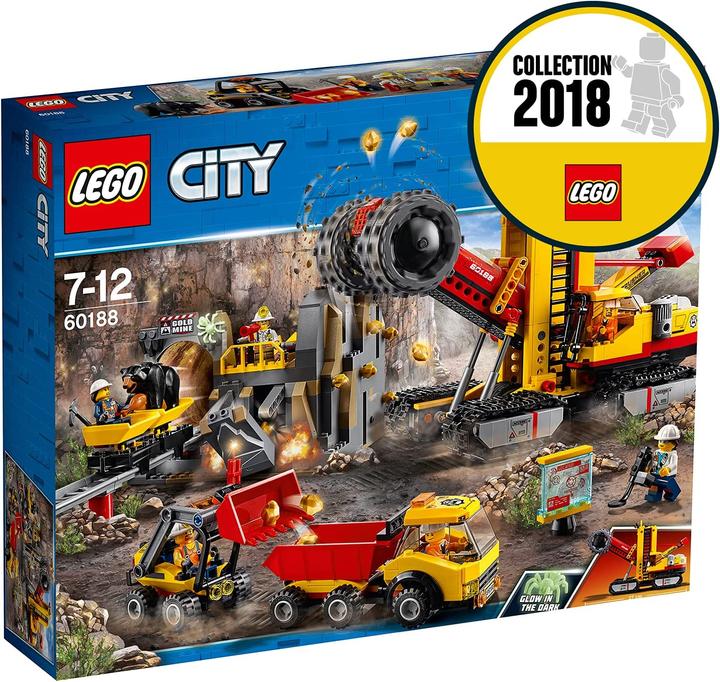 Image du produit LEGO Des professionnels de l'exploitation minière sur le site d'extraction (60188, LEGO City)