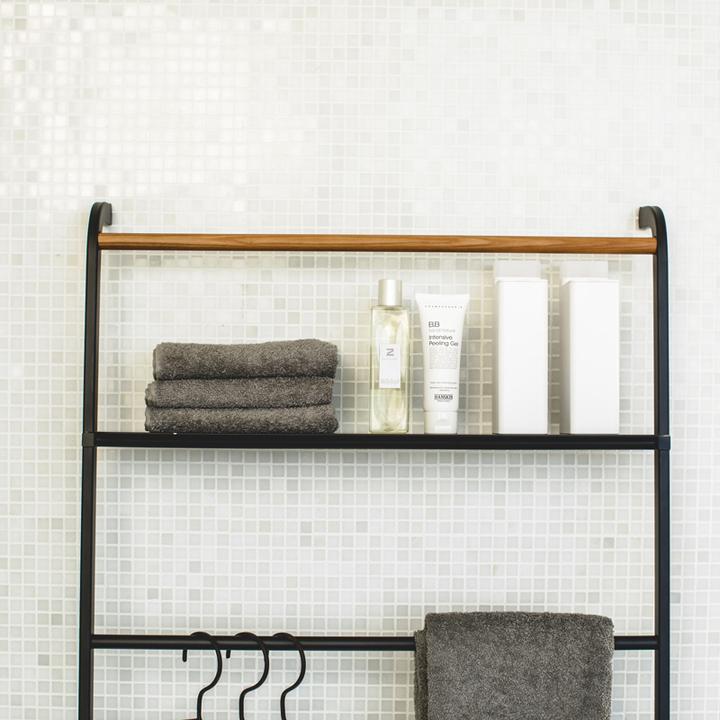 Actual product image Yamazaki Clothes ladder