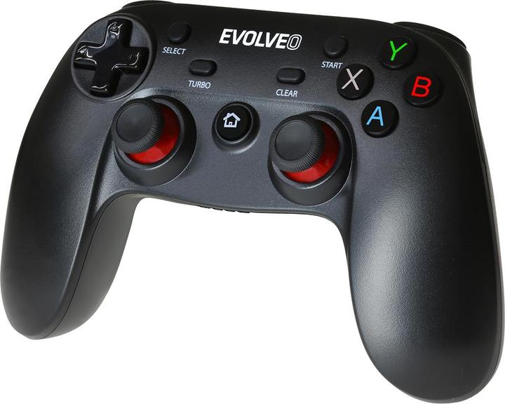 Actual product image Evolveo EasyPhone Fighter F1 Black Bluetooth/USB Gamepad Android, PC, Playstation 3 (Android, PC, PS3)