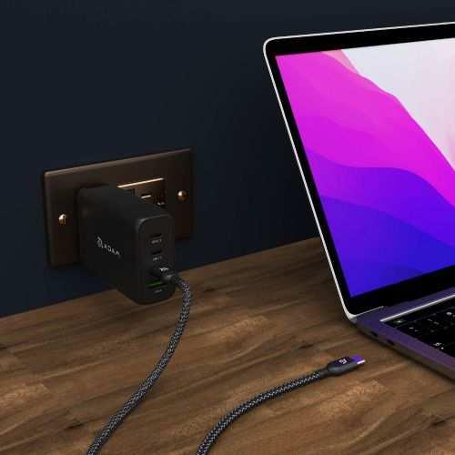 Image du produit Adam Elements OMNIA Pro 130 | Noir | Kit chargeur de puissance 4 ports 130W (130 W)