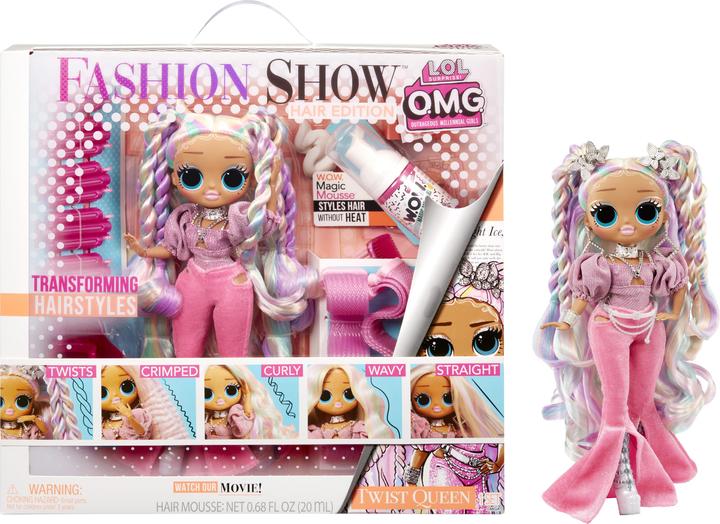 L.O.L. Surprise! Edizione OMG Fashion Show Hair - Twist Queen