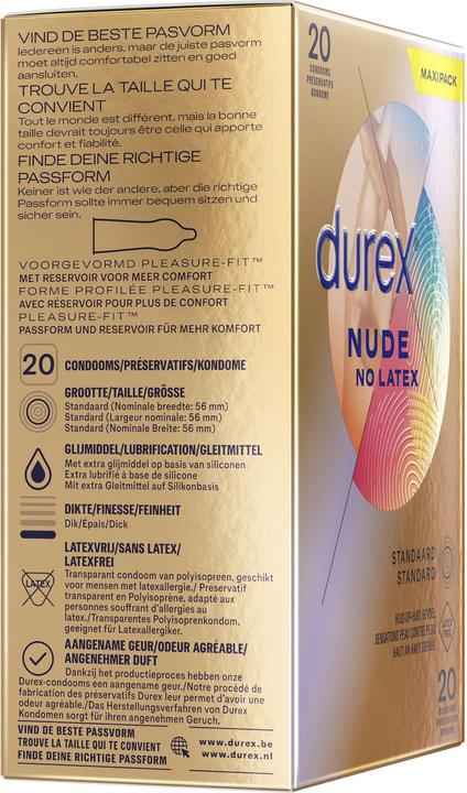 Produktbild Durex Nude No Latex (20 Stk.)
