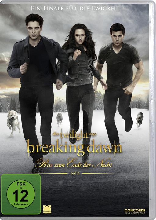 Actual product image Breaking Dawn - Until(s) the End of the Night 2 (DVD, 2012, German, English)