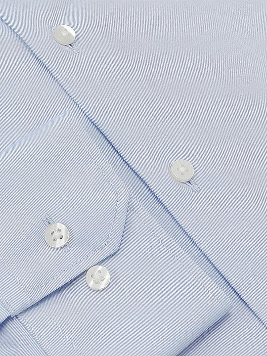 Actual product image Eterna Men's shirt MODERN FIT long sleeve standard BLUE size 43 (43)