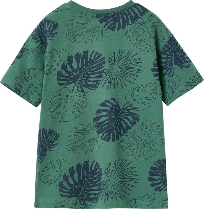 Immagine prodotto Vertbaudet Jungen T-Shirt mit grafischem Dschungelprint, Recycling-Baumwolle (86)