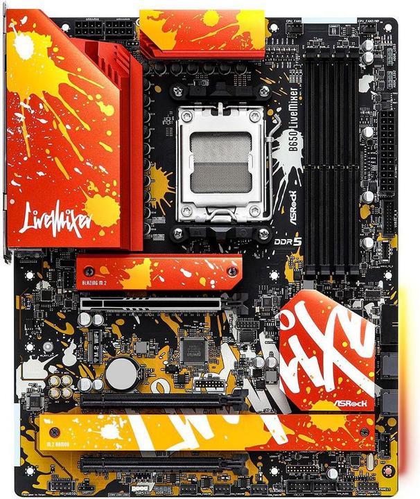 AsRock MB B650 Livemixer (AM5, AMD B650, ATX)